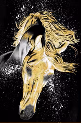 Tavla "Golden horse"
