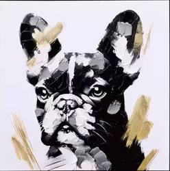 Tavla fransk bulldog