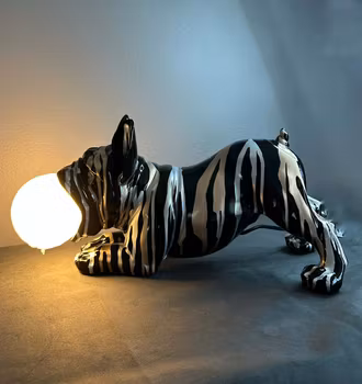 Lampa fransk bulldog