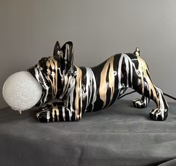 Lampa fransk bulldog