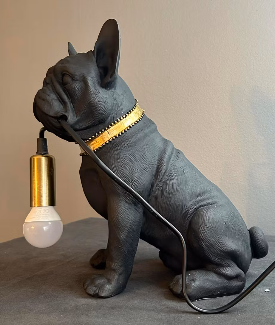 Lampa fransk bulldog