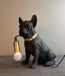 Lampa fransk bulldog