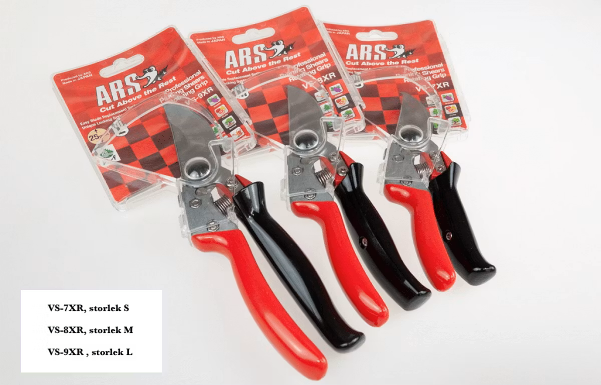 ARS Proffs sekatör Rullhandtag ERGO & Läderhölster!