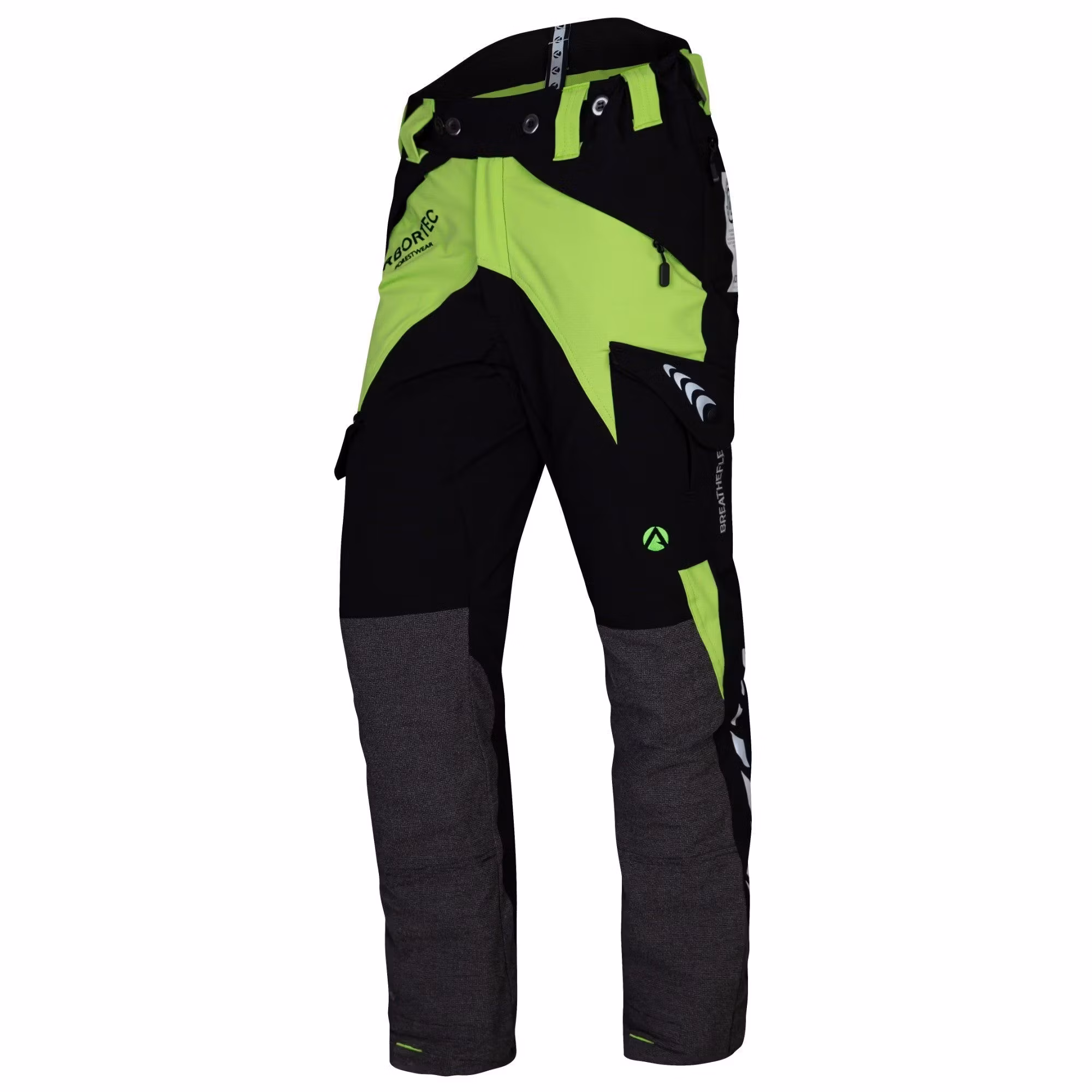 Arbortec Breatheflex sågskyddsbyxa Typ C – klass 2, lime