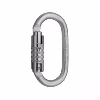 CAMP Oval Pro 3Lock stålkarbin trelås