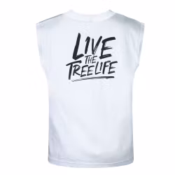 Arbortec ärmlös t-shirt Live the Tree Life, vit