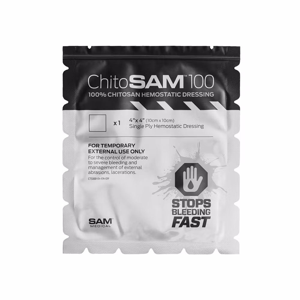 SAM ChitoSAM 100 hemostatiskt förband