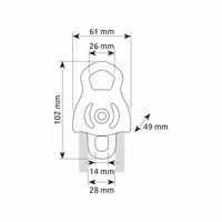 CAMP Dryad dubbelt repblock 13 mm