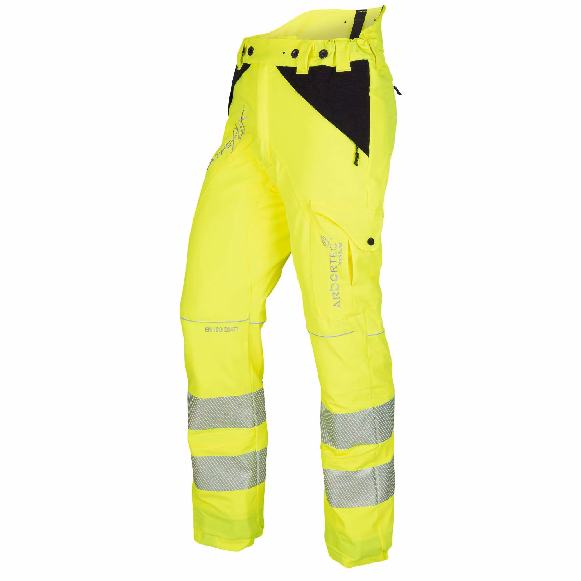 Arbortec Breatheflex Hi-Vis ATHV4010 sågskyddsbyxa Typ A – klass 1 – bild 3