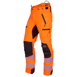 Arbortec Breatheflex Pro Hi-Vis sågskyddsbyxa Typ A – klass 1, orange