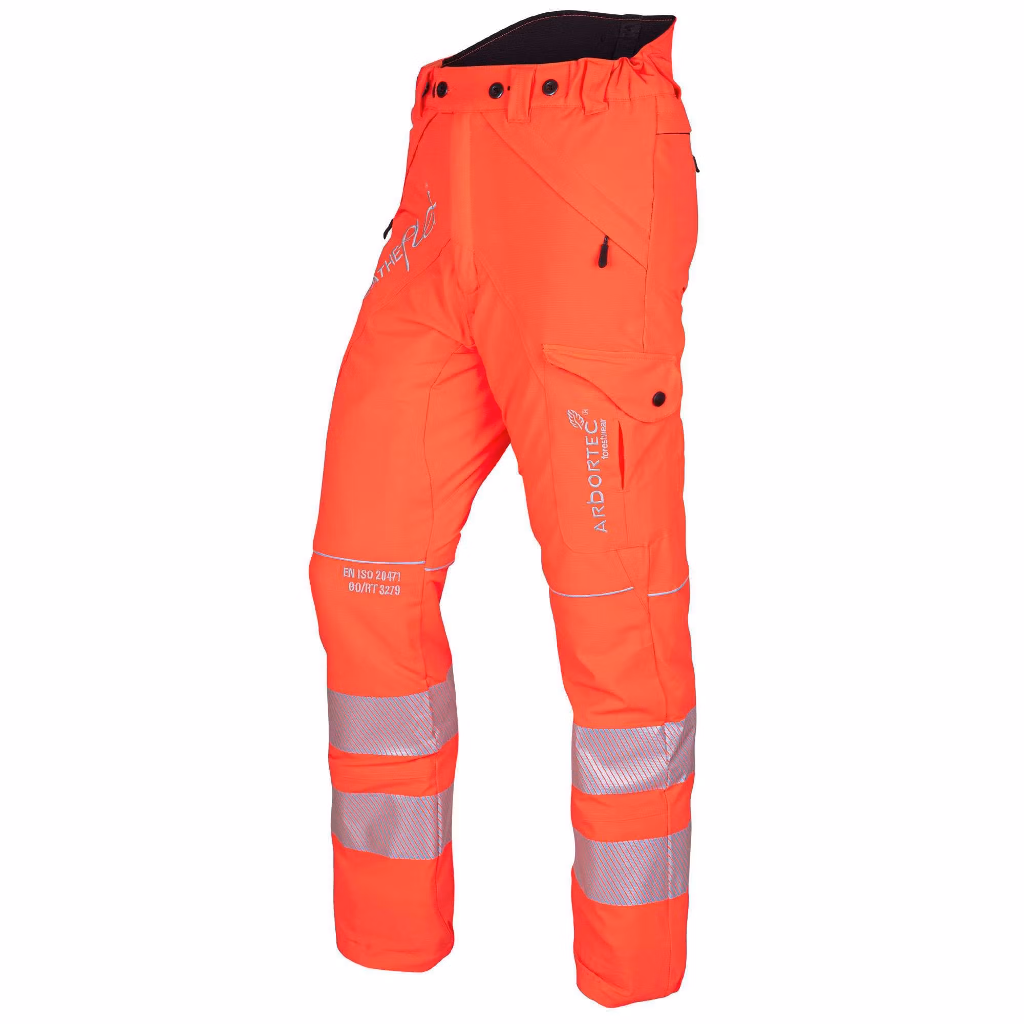 Arbortec Breatheflex Hi-Vis ATHV4010 sågskyddsbyxa Typ A – klass 1