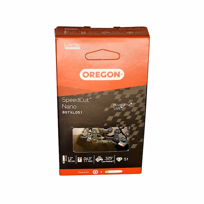0.325 - 1,1mm Oregon 80TXL Speedcut Nano Kedja low profile