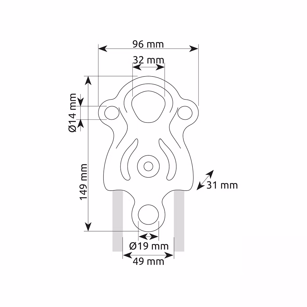 C.A.M.P ENIGMA - NAIAD - Red - 16mm