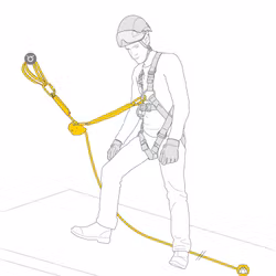 PETZL ASAP LOCK LIFELINE kit