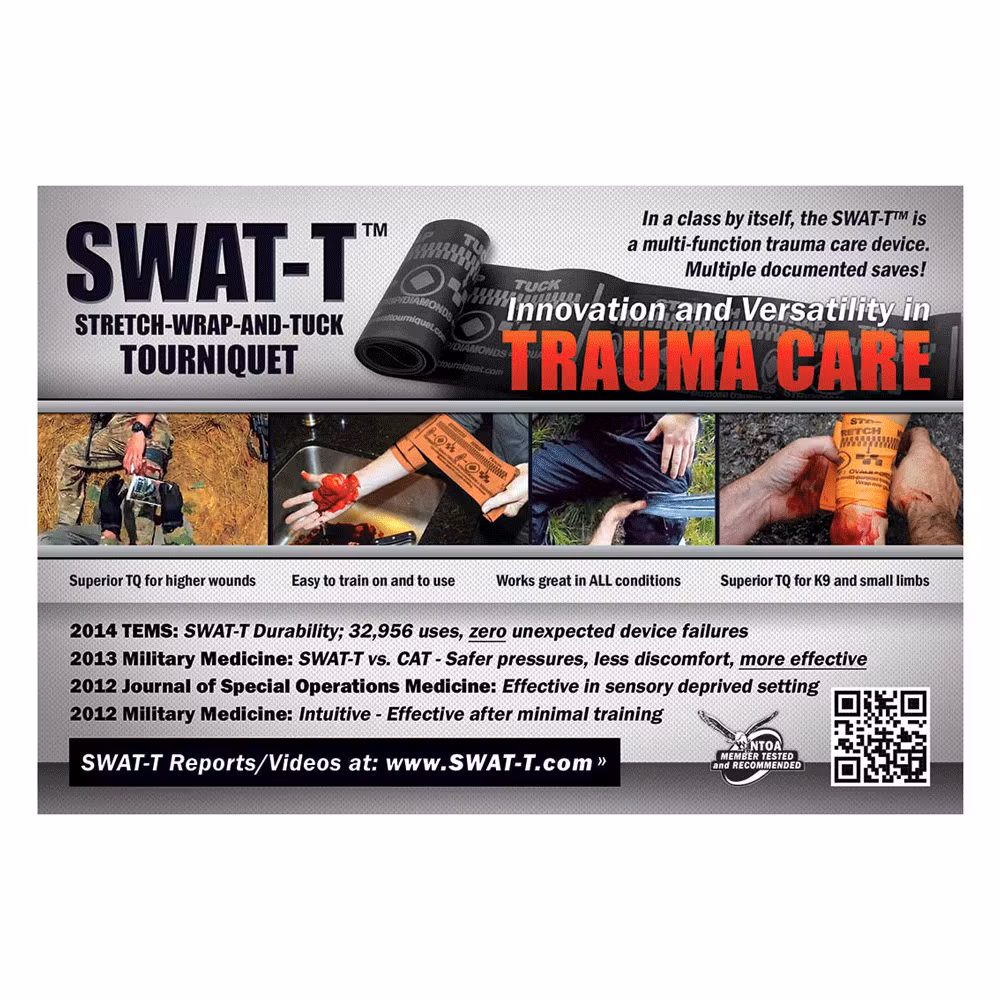 SWAT-T Rescue Orange tourniquet och tryckförband – bild 2