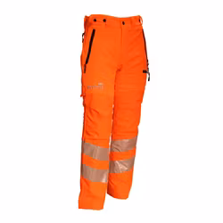 Treehog Hi-Vis sågskyddsbyxa Typ C – klass 1, orange
