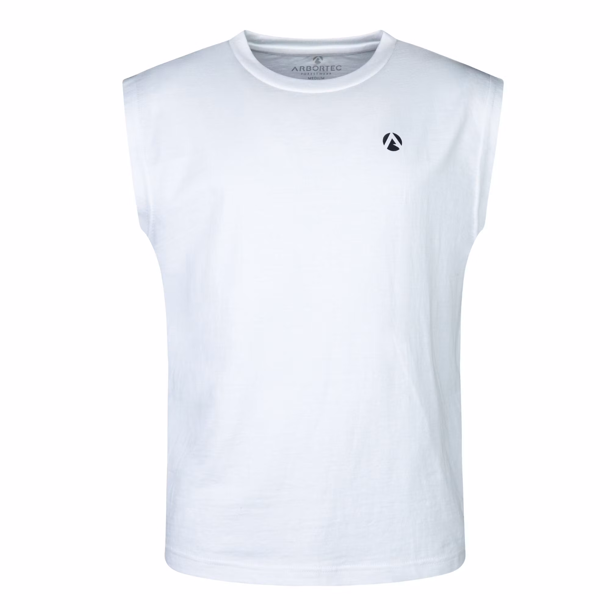 Arbortec ärmlös t-shirt Live the Tree Life, vit