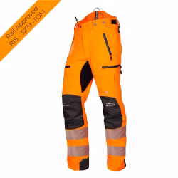 Arbortec Breatheflex Pro Rail Spec sågskyddsbyxa Typ C – klass 2, varselorange