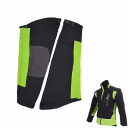 Arbortec AT4001 Breatheflex avtagbara sågskyddsärmar lime