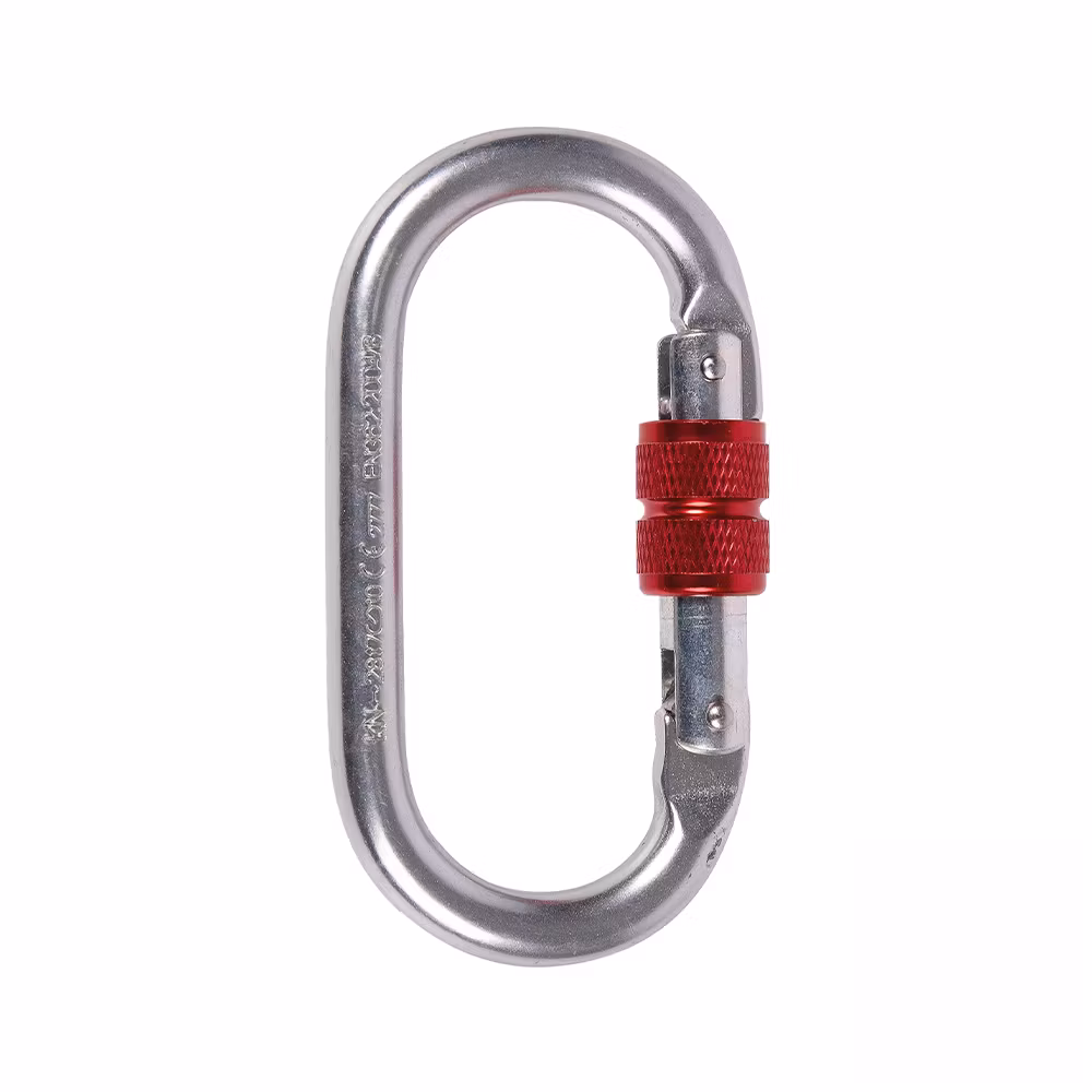 CAMP Oval Standard Lock stålkarbin skruvlås – bild 2