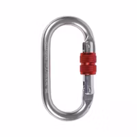 CAMP Oval Standard Lock stålkarbin skruvlås