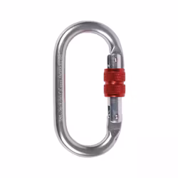 CAMP Oval Standard Lock stålkarbin skruvlås