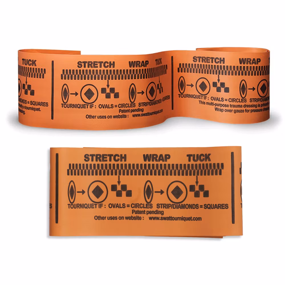 SWAT-T Rescue Orange tourniquet och tryckförband