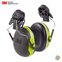 3M Peltor X4 hjälmkåpor SNR 32 dB