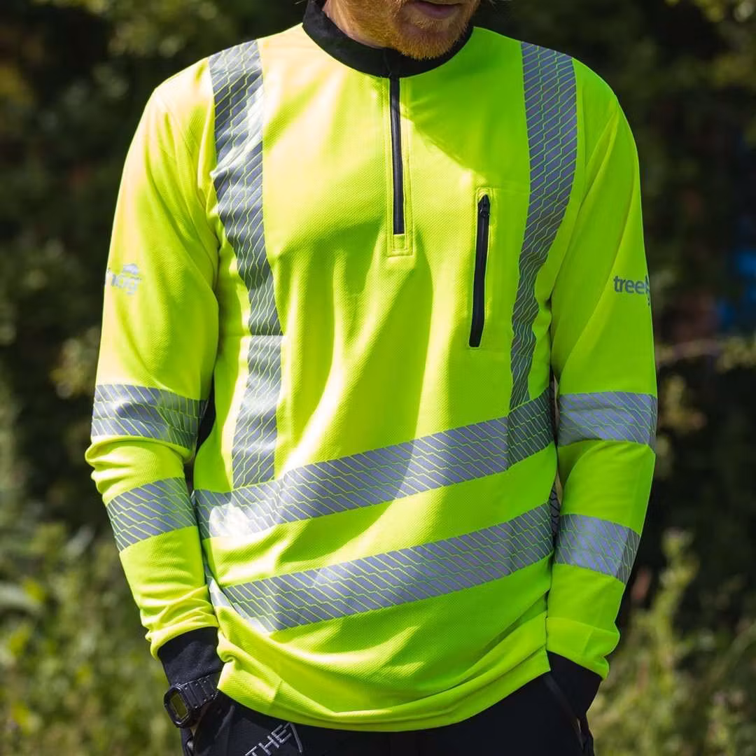 Treehog långärmad varseltröja gul – bild 2
