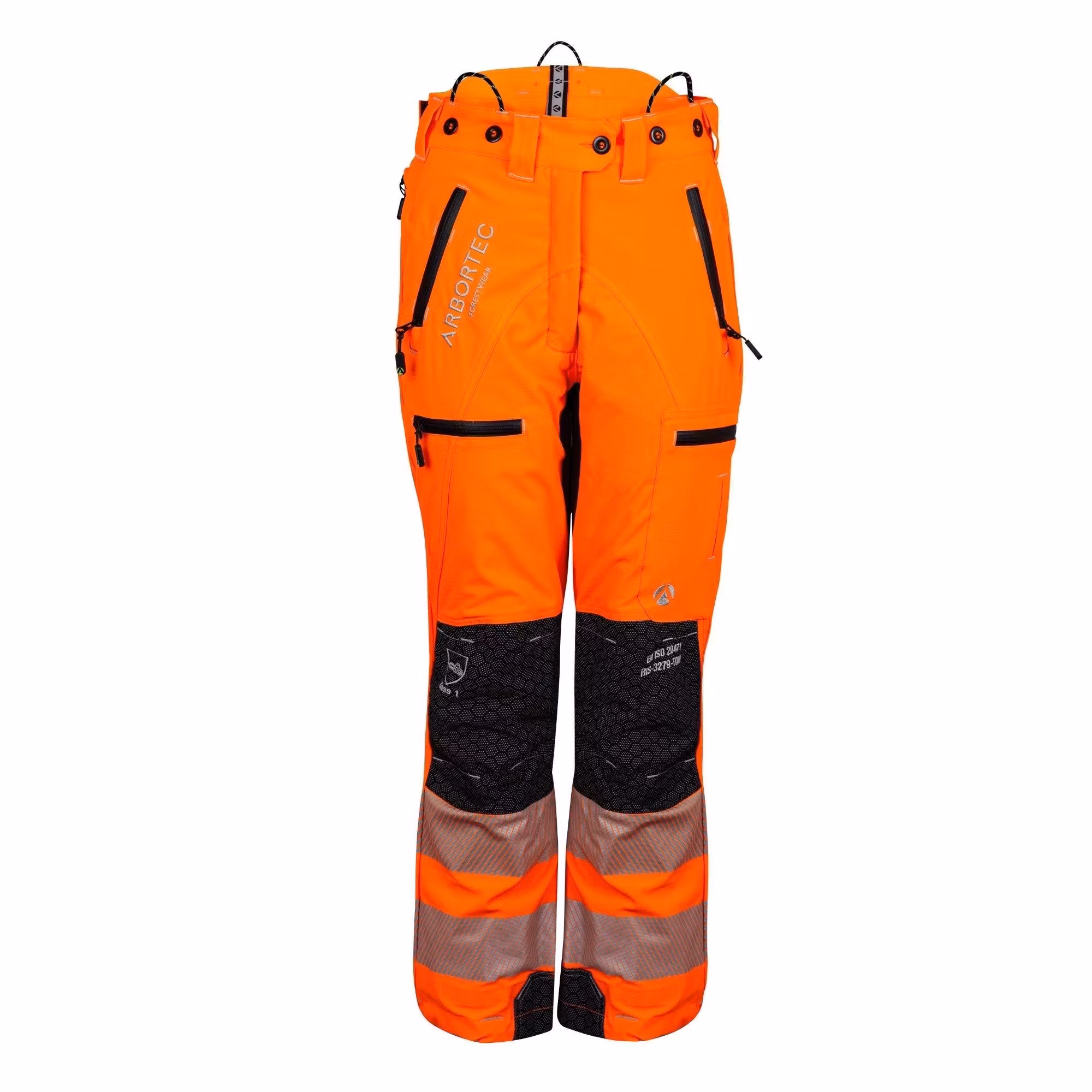 Arbortec Breatheflex Pro sågskyddsbyxa dam Typ C – klass 1, varselorange