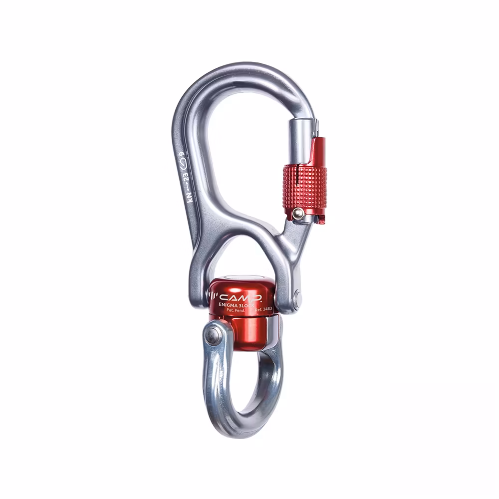 CAMP Enigma 3Lock svivel med öppningsbar schackel