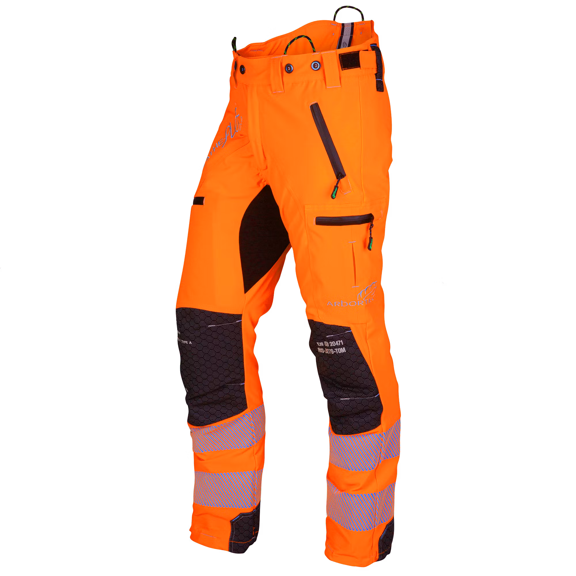 Arbortec ATHV4070 Breatheflex Pro Hi-Vis sågskyddsbyxa Typ C – klass 1