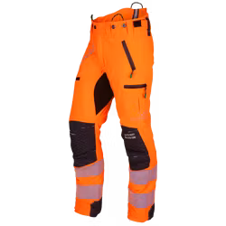 Arbortec ATHV4070 Breatheflex Pro Hi-Vis sågskyddsbyxa Typ C – klass 1