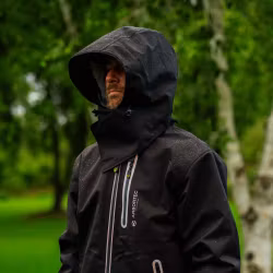 Arbortec BreatheDry vattentät arbetsjacka, svart