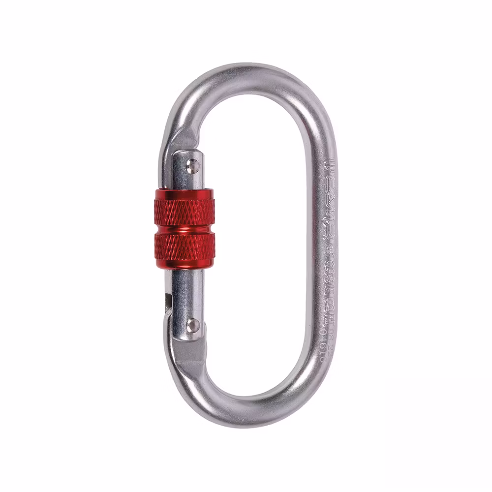 CAMP Oval Standard Lock stålkarbin skruvlås