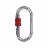 CAMP Oval Standard Lock stålkarbin skruvlås