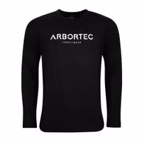 Arbortec långärmad t-shirt Live the Tree Life, svart