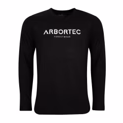 Arbortec långärmad t-shirt Live the Tree Life, svart