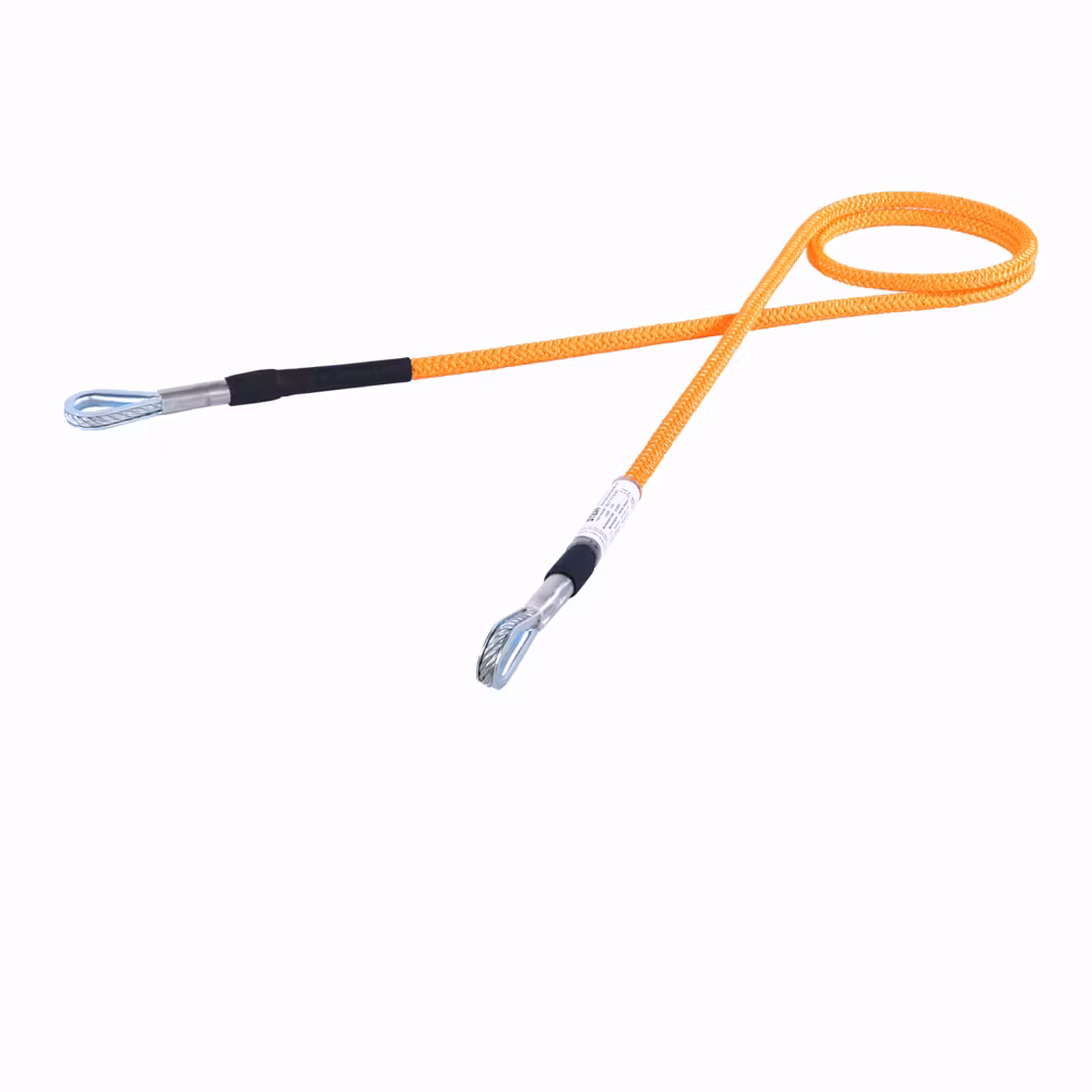 Stein lanyard med stålkärna