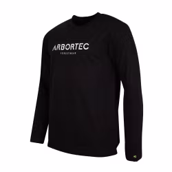 Arbortec långärmad t-shirt Live the Tree Life, svart