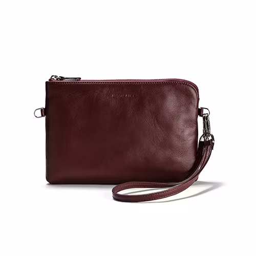 POUCH Burgundy Red