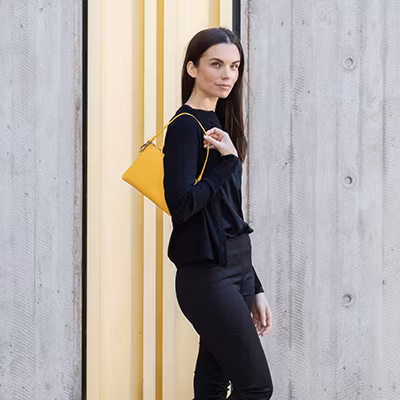 POUCH Amber Yellow
