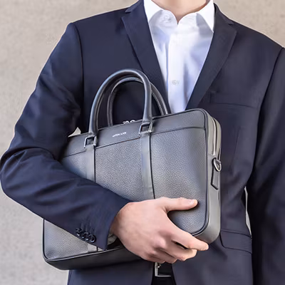 BRIEFCASE - Foggy Grey