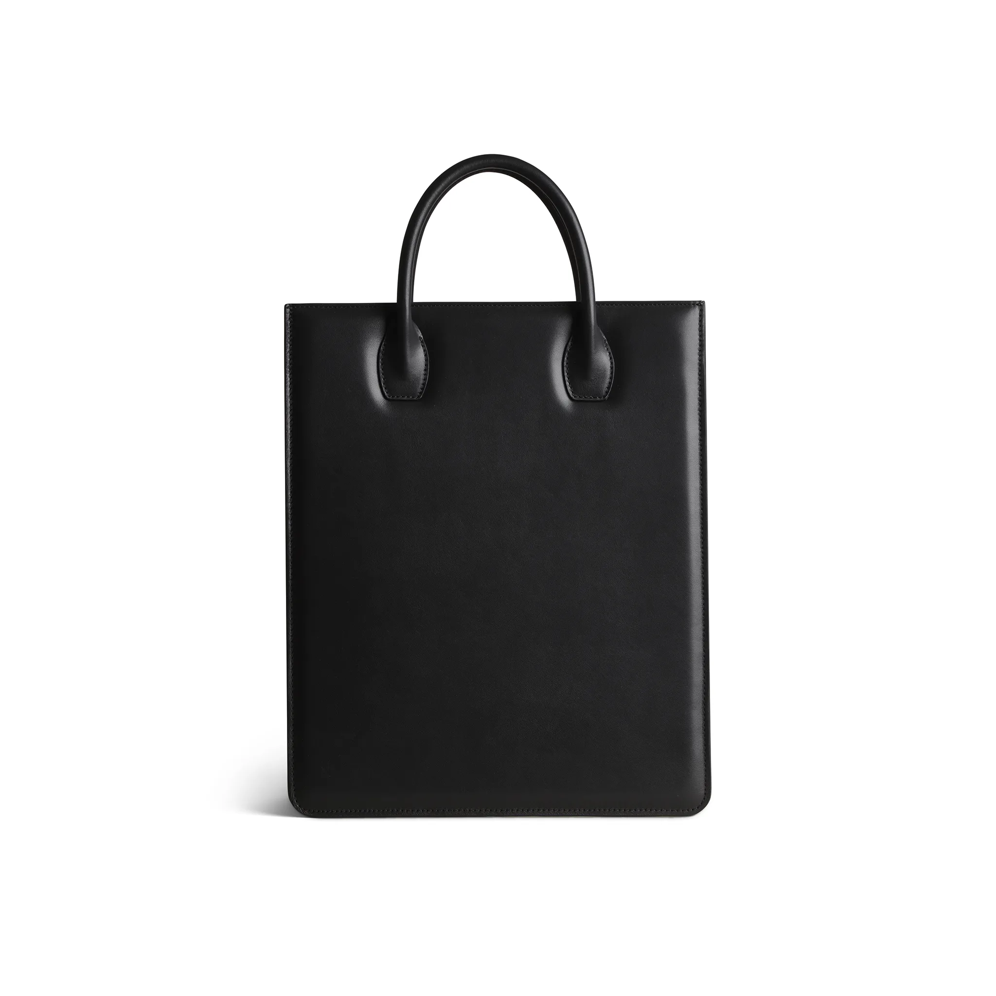 Large leather tote bag, black – No 1 Zip | ANTON ALICE