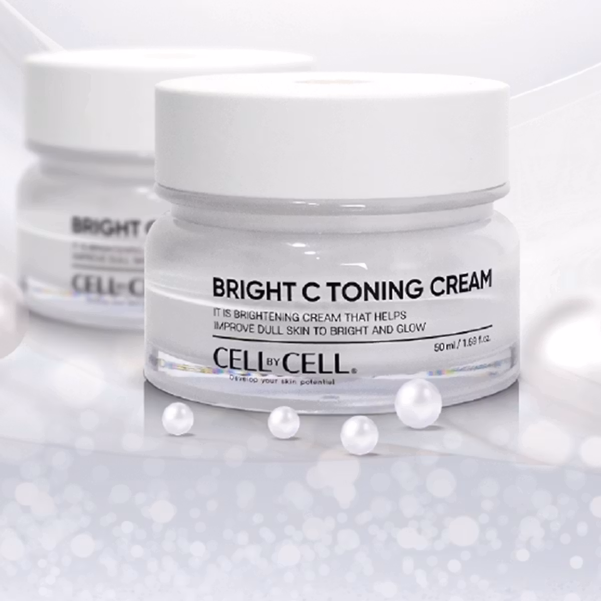 CELL BY CELL - BRIGHT C TONING CREAM 50 ml.