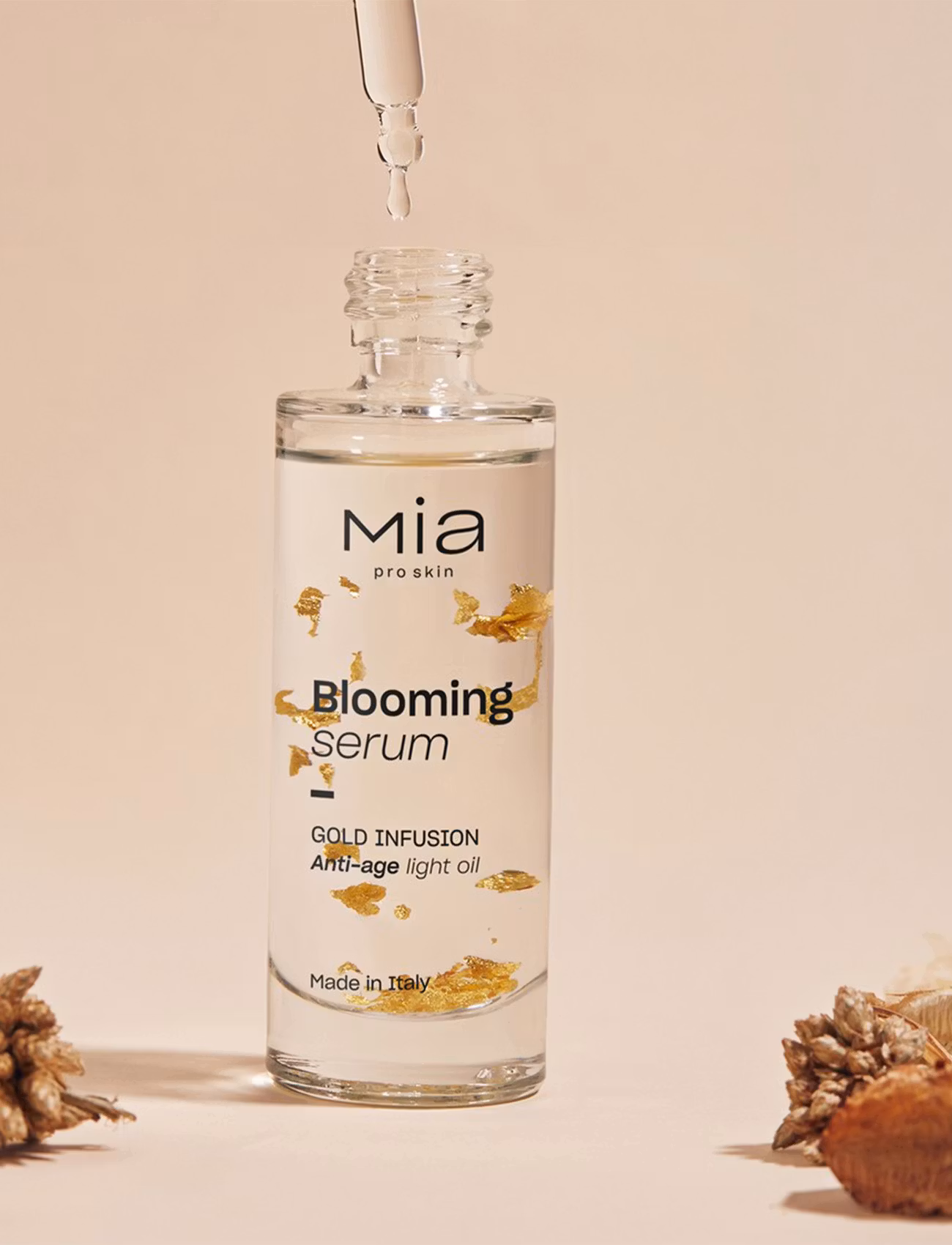 MIA PRO SKIN - BLOOMING SERUM GOLD INFUSION 30 ml.