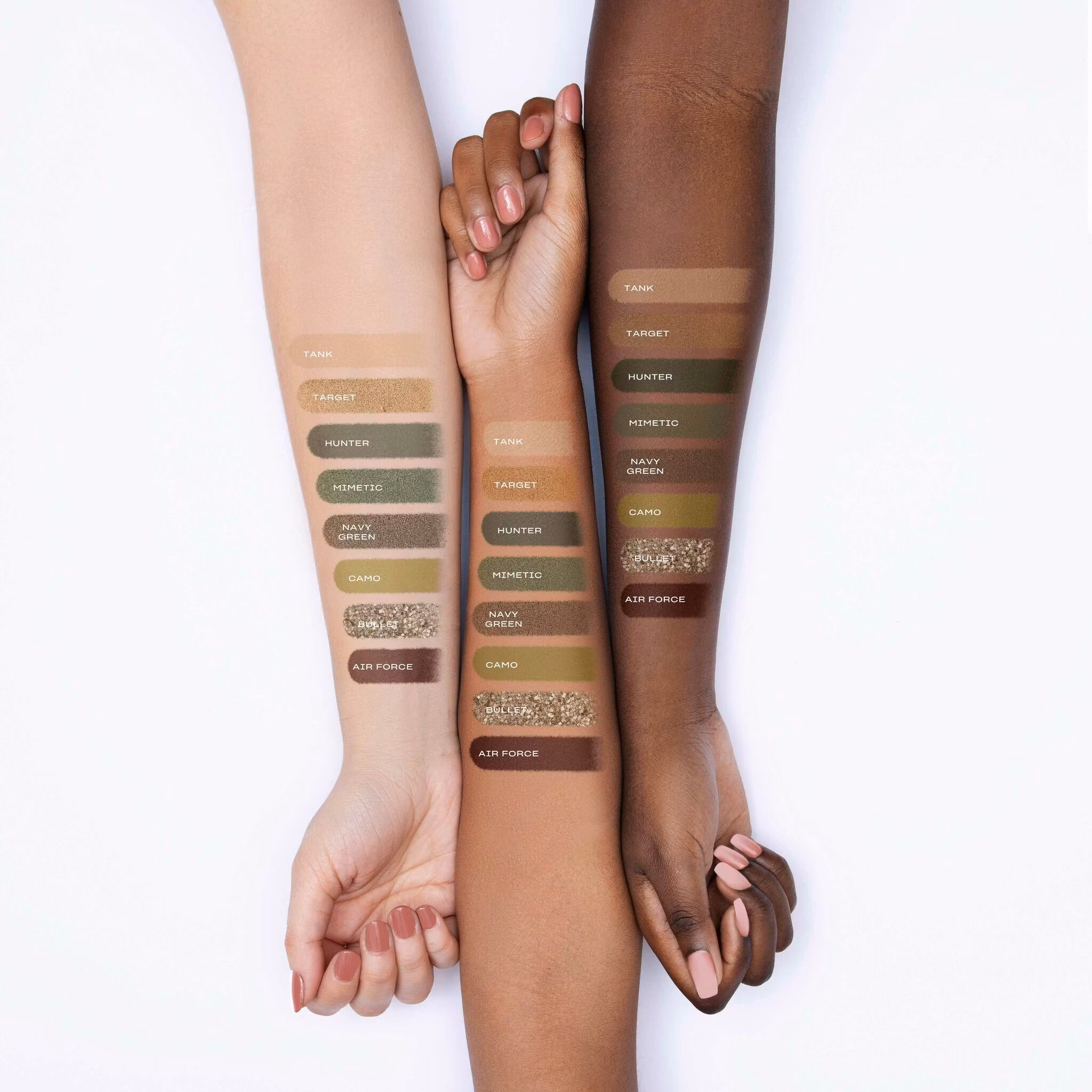 MIA MAKEUP - EYE PALETTE ARMY GREEN