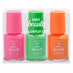 GR MISS BEAUTY COLORPOP TRIO NAIL COLORS