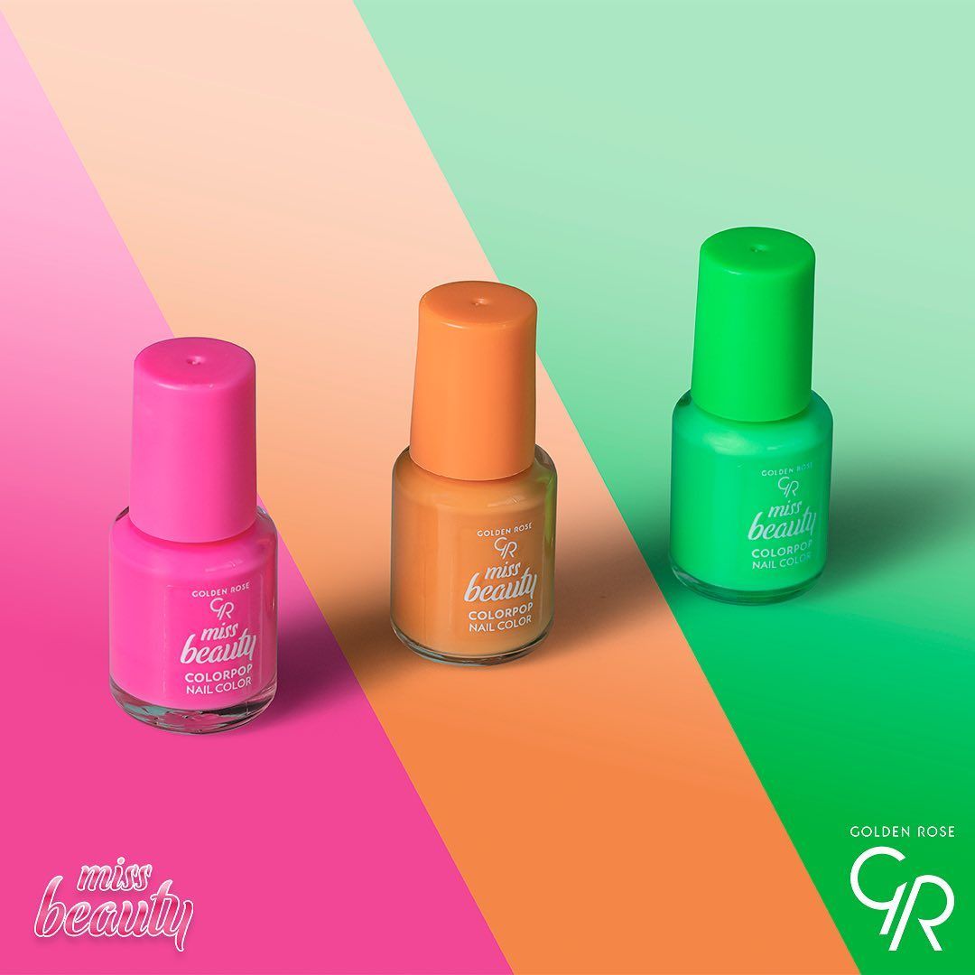 GR MISS BEAUTY COLORPOP TRIO NAIL COLORS