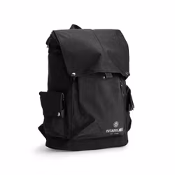 SNYGG RYGGSÄCK I CANVAS FRÅN SUTHERLAND & SONS – BLACK